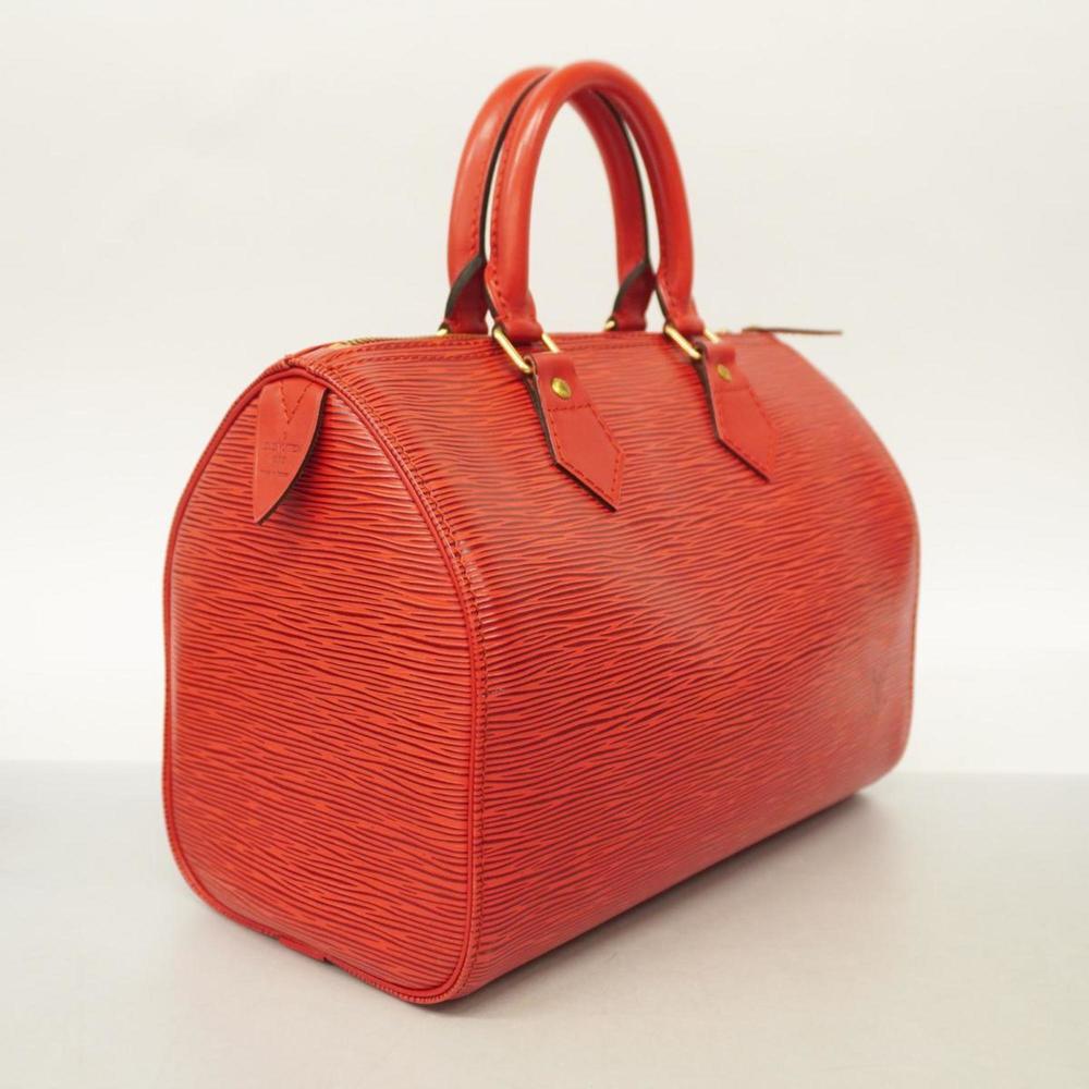 Louis Vuitton Red Epi Leather Speedy Satchel - Picture 2 of 16